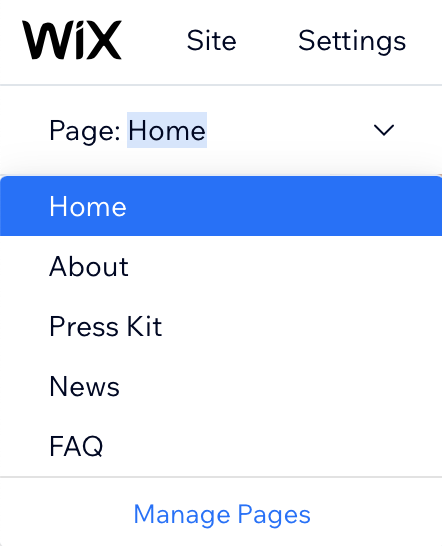 Wix Pages WIX Pages